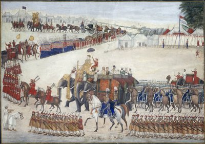 Une procession d
