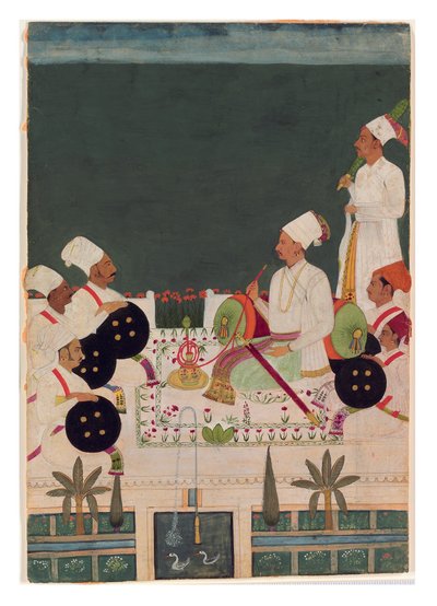 Un chef Rathore avec ses parents - Indian School