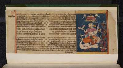 Folio du manuscrit Abhidan Chintamani - Indian School