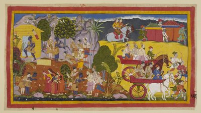 Malgré les supplications de son frère de revenir gouverner Ayodhya, Rama reste ferme dans l