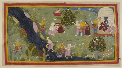 Dasaratha raconte aux reines l