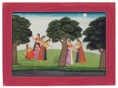 Après la disparition de Krishna, c.1760-65 - Indian School