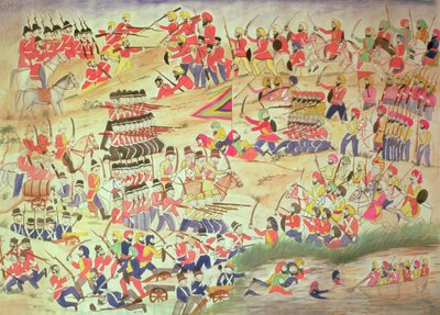 Un incident pendant les guerres sikhs - Indian School