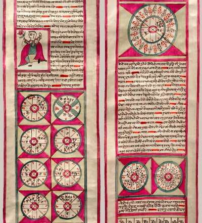 Carte astrologique - Indian School