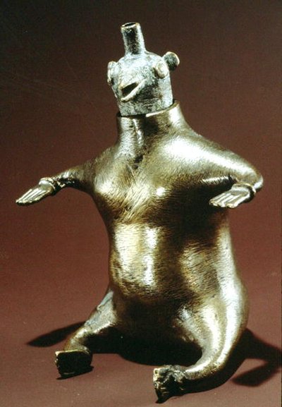 Lampe à huile en forme d