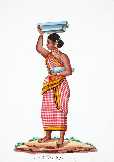 Transport de pierre - Indian School