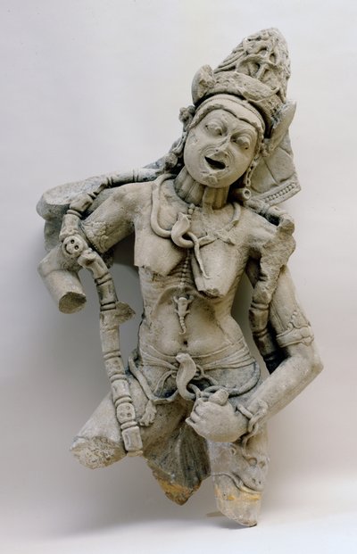 Chamunda, culture de Hinglajgarh, 1000 après J.-C. - Indian School