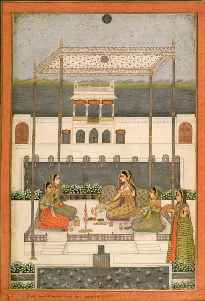 Soirée dans le jardin d