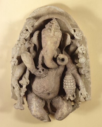 Figure de Ganapati, dynastie Chandella - Indian School