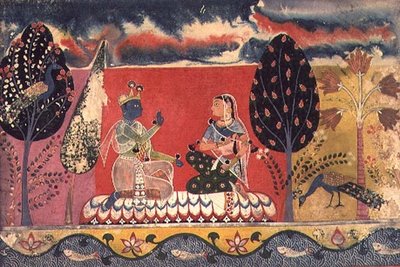 Folio 3. Radha et Krishna, du 