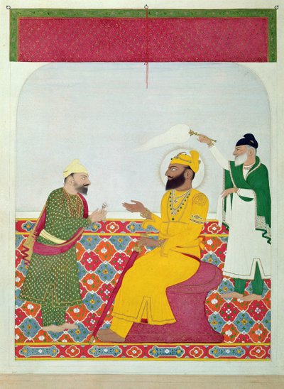 Guru Govind Singh (1666-1708) 1815-25 - Indian School