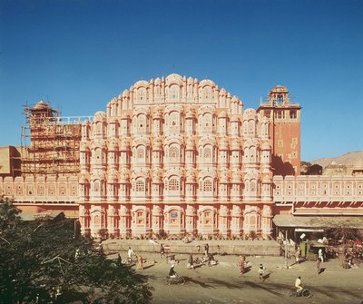 Hawa Mahal (Palais des Vents) construit en 1799 - Indian School