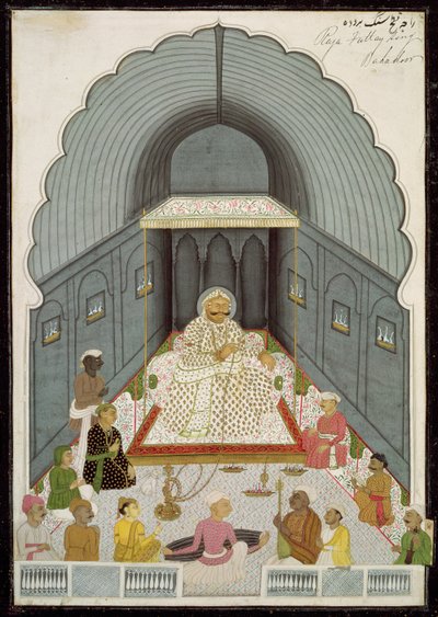 Fête musicale de Fateh Singh (1769-1818), c.1770-80 - Indian School