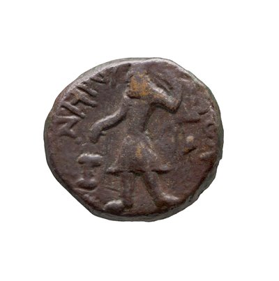 Pièce de monnaie Kushan, 127-155 après J.-C. - Indian School