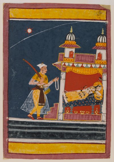 Lalita Ragini, c.1650 - Indian School