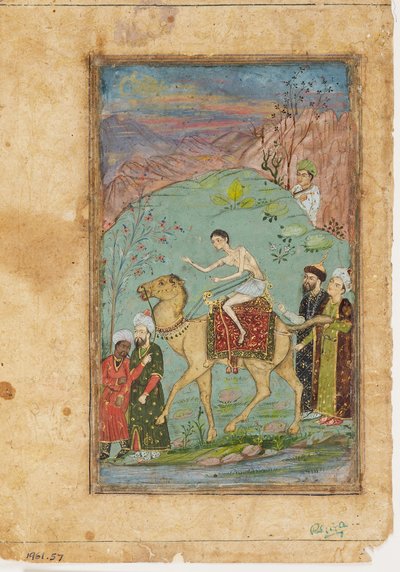 Majnun sur un chameau - Indian School