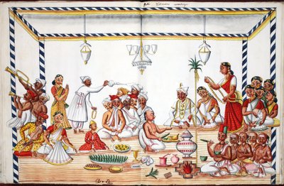 Cérémonie de mariage - Indian School