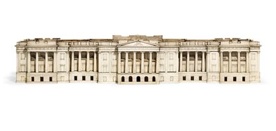 Modèle du Palais Hazarduari, Murshidabad, c.1835 - Indian School