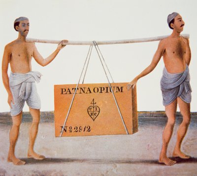 Opium de Patna, Inde, destiné à la Chine pendant les guerres de l