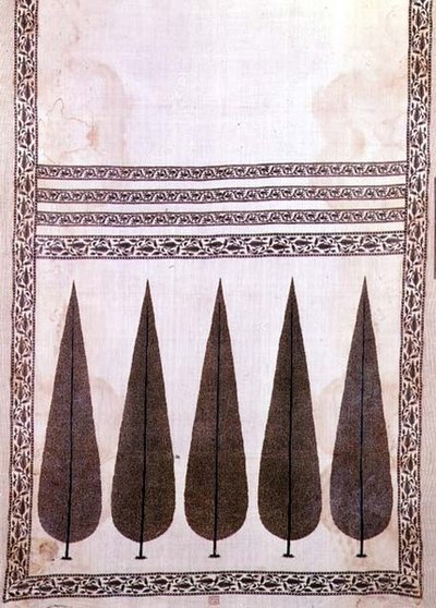 Patka du Rajasthan, XVIIe-XVIIIe siècle - Indian School