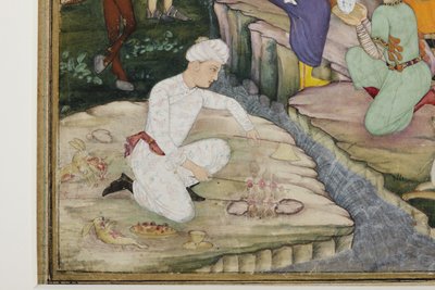 Pique-nique pendant une chasse (détail) - Indian School