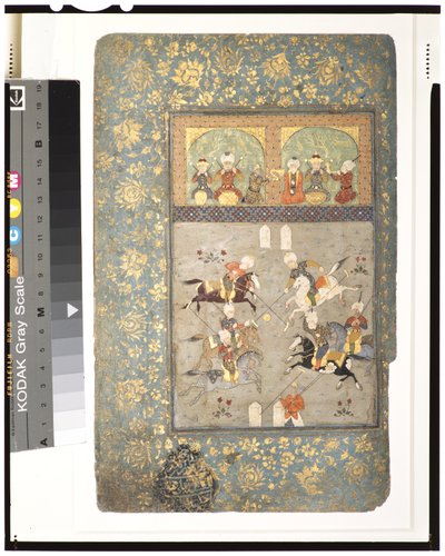 Joueurs de polo, vers 1530 - Indian School
