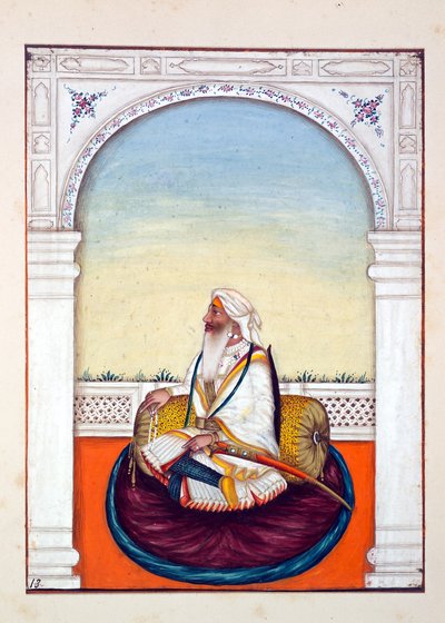 Rajah Iej Singh, du Royaume du Pendjab, ses dirigeants et chefs, volume I - Indian School
