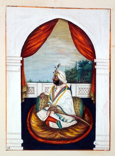 Rajah Sher Singh, du Royaume du Pendjab, ses dirigeants et chefs, volume I - Indian School