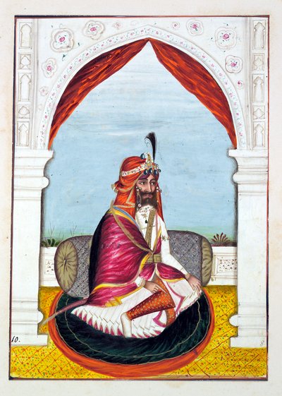 Rajah Suchet Singh, du Royaume du Pendjab, ses dirigeants et chefs, volume I - Indian School