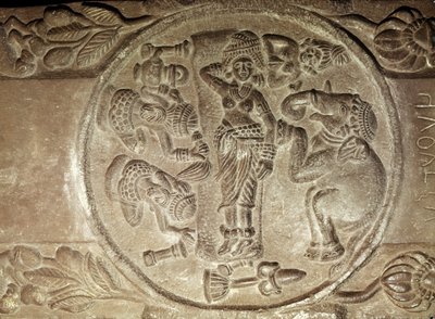 Relief représentant le rêve de Maya, d