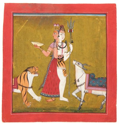 Shiva Ardhanarishvara, c.1715 - Indian School