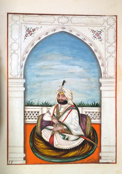 Sirdir Ajit Singh, du Royaume du Pendjab, ses dirigeants et chefs, volume I - Indian School