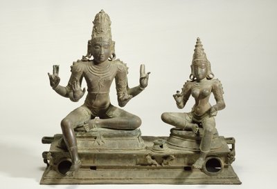 Somaskanda, Chola, Tamil Nadu (bronze) - Indian School
