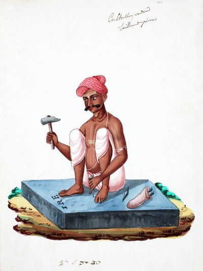 Tailleur de pierre - Indian School