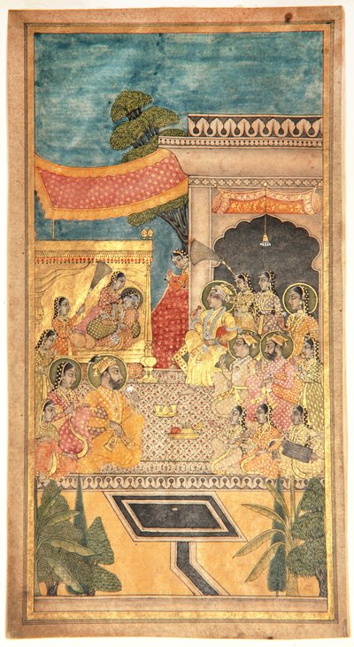 Le mariage de Tana Shah lors de la cérémonie de Jalwa - Indian School