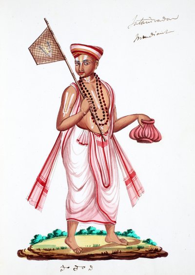 Brahmane vaishnavite - Indian School