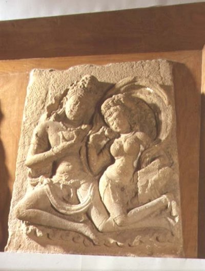 Visvarupa Vishnu dans la gloire cosmique, Shamlaji, Gujarat - Indian School