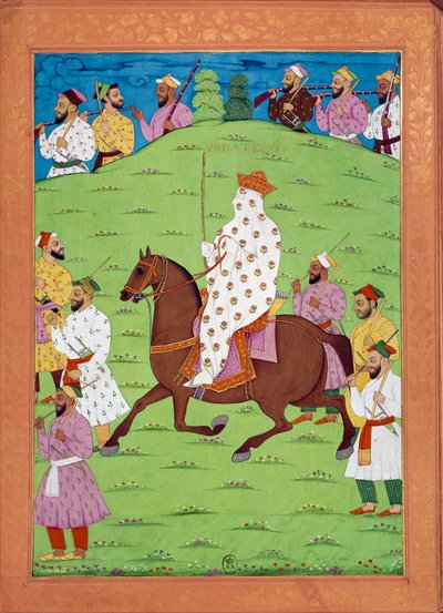Femme au service de la reine voyageant à la cour de Shah Alem Miniatures indiennes et persanes dans « Histoire de l