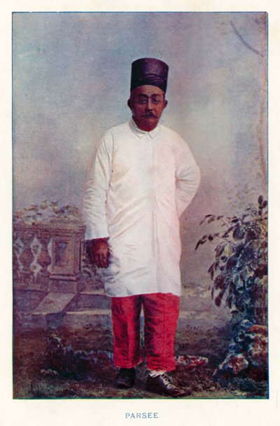 Indigènes indiens : Parsee (photo en couleur) - Indian photographer