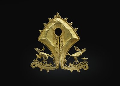 Pendentif avec cacatoès, peuples de l