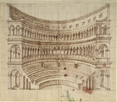 Un amphithéâtre - Inigo Jones