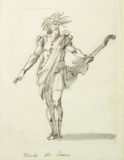Inondations : le Chœur, vers 1631 - Inigo Jones