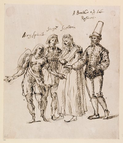 Johphiel, Merefool, Skelton et Scogan - Inigo Jones