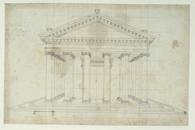 Le Second Temple de Diane, c.1635 - Inigo Jones