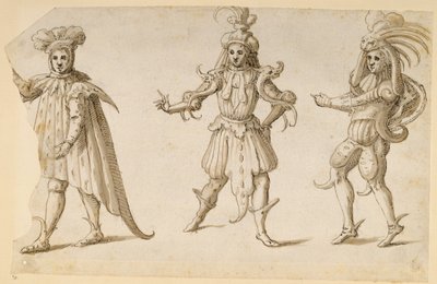 Trois fées, vers 1611 - Inigo Jones