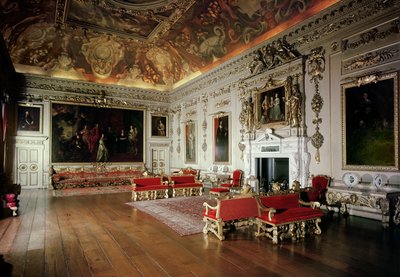 La salle du Double Cube, vers 1649 - Inigo and Webb Jones