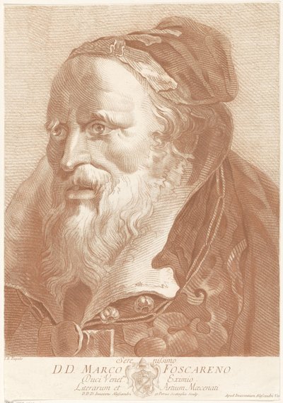 Portrait du doge Marco Foscarini - Innocente Alessandri