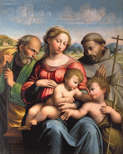 Sainte Famille avec l
