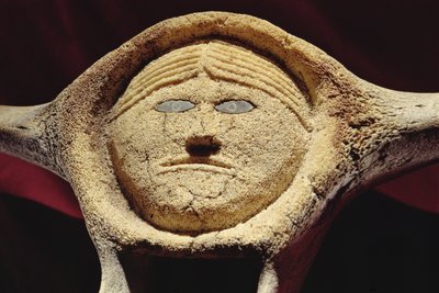 Tête de Janus, du Cap Dorset - Inuit School