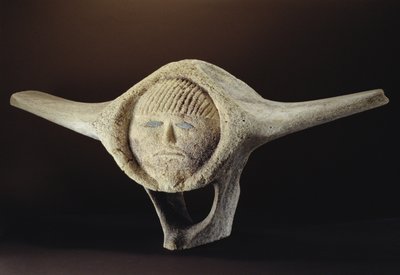 Tête de Janus, de Cape Dorset - Inuit School